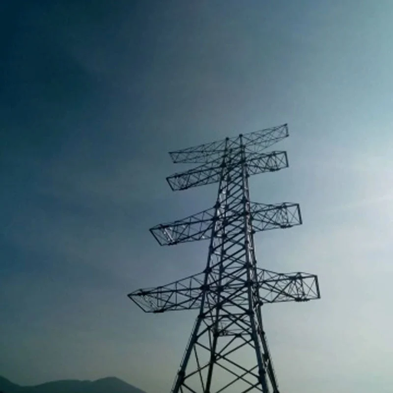 220kV Zirkuitu Bikoitzeko Sarearen Altzairuzko Dorrea