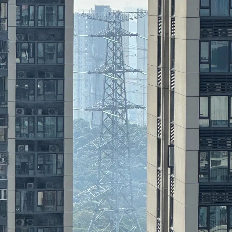 High Voltage Angle Steel Transposition Tower