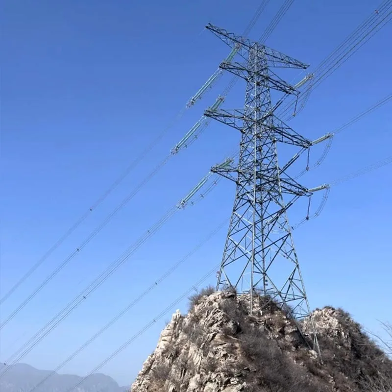 Galvanized Steel Pipe Lattice Tower